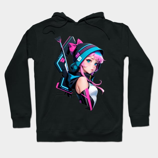 gamer   beauty Hoodie by marklink